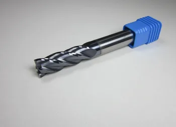 

diameter 12MM length L=100mm 4 flutes HRC45 long shank tungsten carbide end mills milling cutter bits CNC machine Lengthen 45HRC