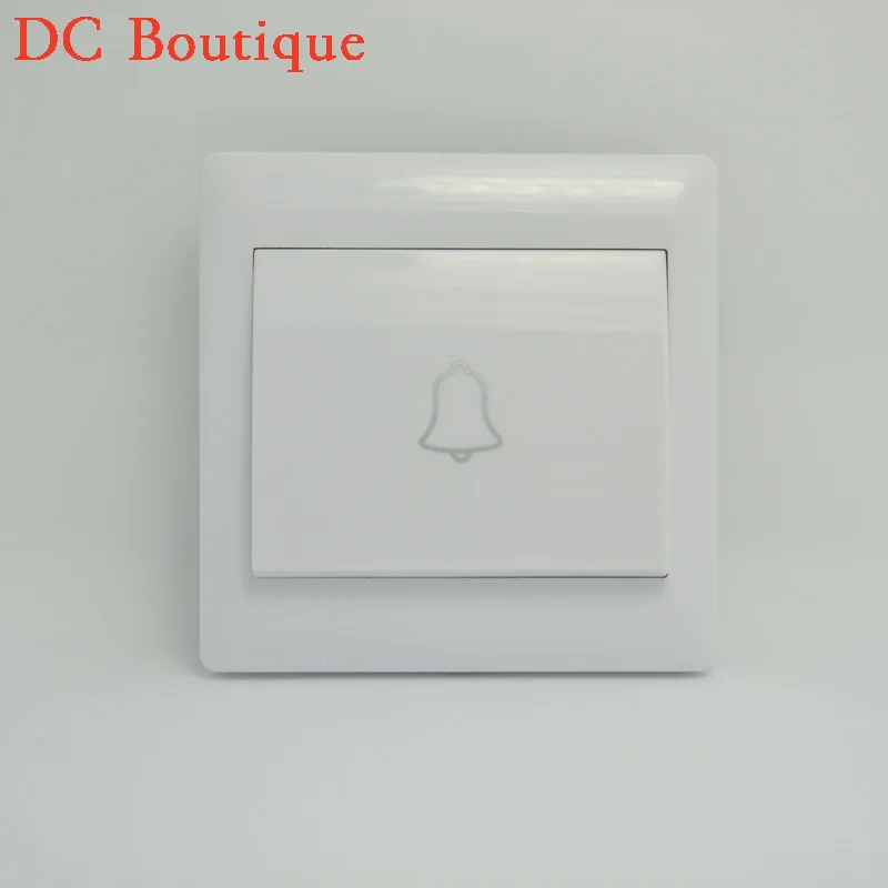 

(10 pieces) Door EXIT button automatically restroration press release for access system normal open signal Door bell button