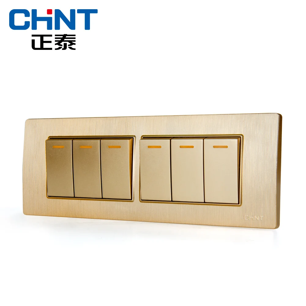 CHINT электрические выключатели 118 Тип домашний переключатель NEW5D четыре положения шесть банд двухходовой переключатель
