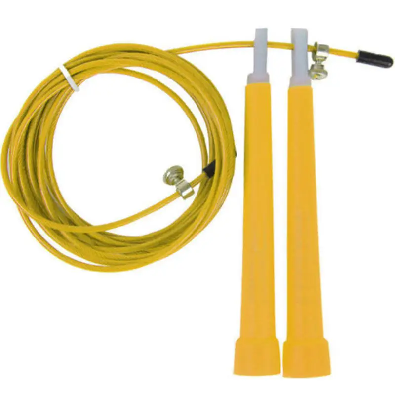 

NEW Steel Wire Skipping Skip Adjustable Jump Rope Crossfit Fitnesss Equimpment Exercise Workout 3 Meters