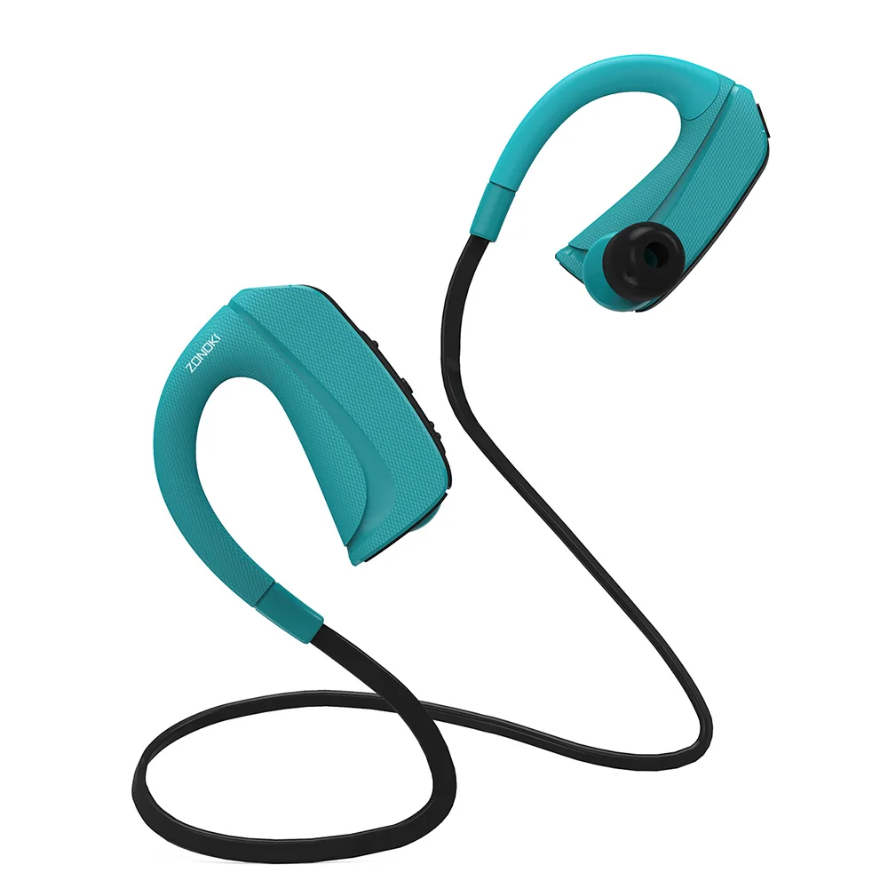 Zonoki Sweatproof Sport Bluetooth Headset English Voice Stereo Auriculares Noise-cancellation Wireless Headphone | Электроника
