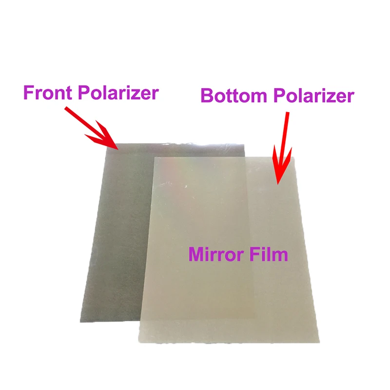 

5pcs LCD bottom Polarizer Polarization Film For ipad 2 3 4 5 6 Air 2 mini 9.7 Display Parts Mirror Film