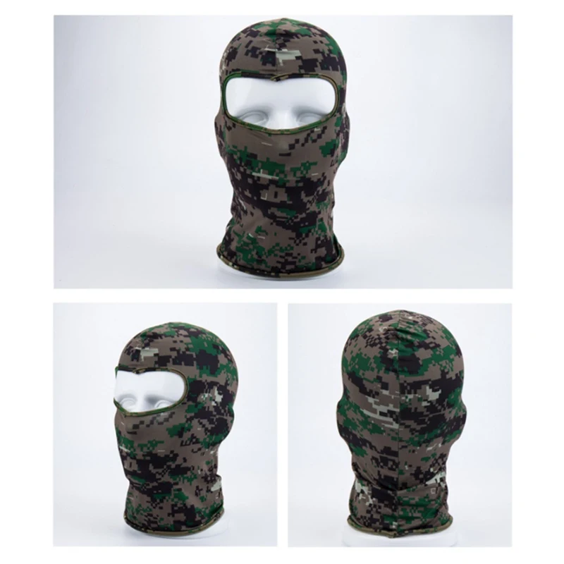1 шт. защита для лица тактическая Пейнтбольная Военная армейская антитеррористическая маска лайкра ткань защита от пыли защита для лица
