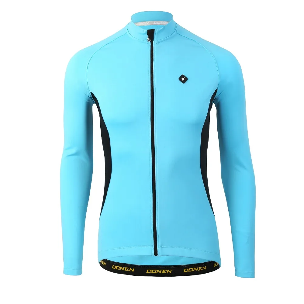 

DONEN FLEECE LONG SLEEVES CYCLING JACKET CYCLING JERSEY Men's Shirt Bicycle Wear Tops Cycling Clothing ciclismo