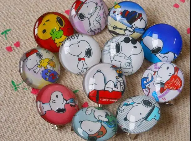 

New 50pcs dogs cute Pin Badges,Round Brooch Badge Kids Clothing Accessories 44MM party gifts b-01