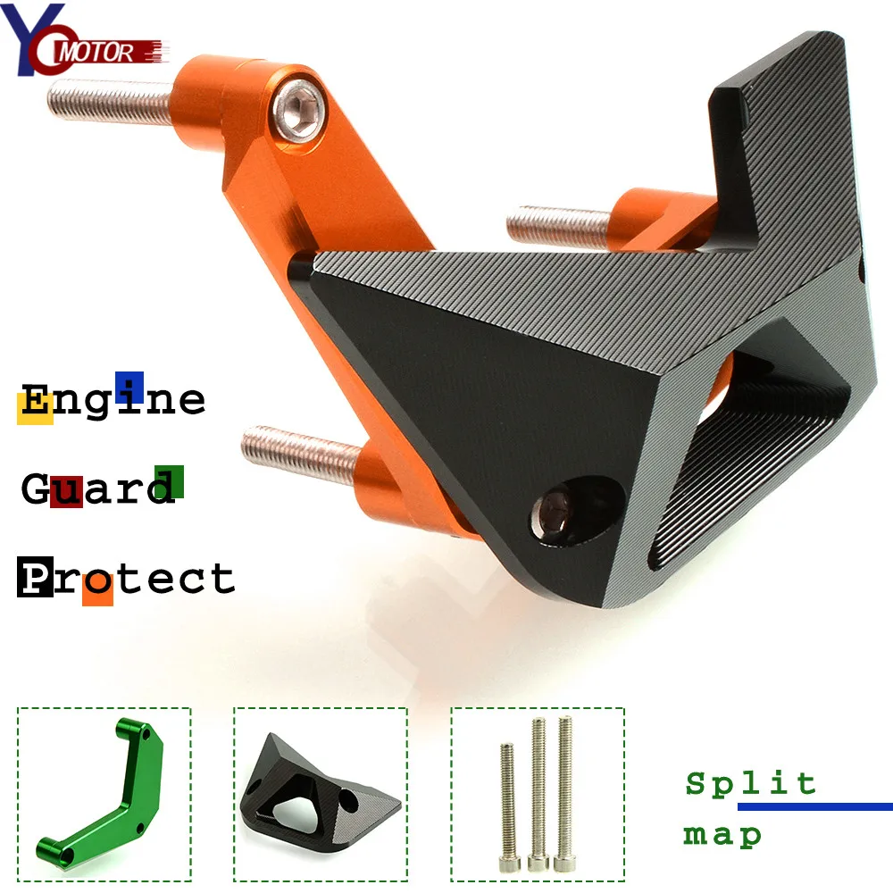 

CNC for z900 Z 1000 Engine Stator Cover Moto Engine Guard Protection Side Shield Motorbike for KAWASKI Z900 Z1000 2010-2017