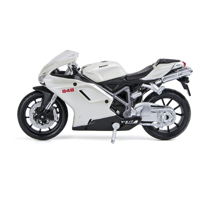 Модель мотоцикла Maisto 1:18 Ducati 848 модель из сплава миниатюрная гоночная игрушка для
