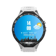 Lxury KW88 Smart Watch 1.39 Inch MTK6580 Quad Core 1.3GHZ Android 5.1 3G Smart Watch 400mAh 5.0 Mega Pixel Heart Rate Monitor