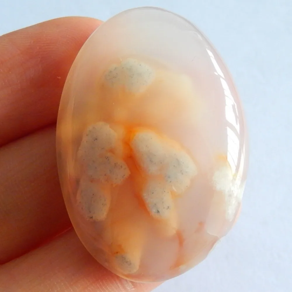 Натуральные Агатовые модные кабошоны 39x27x9 мм 13 6 г|cabochon natural|cabochon agate3 mm |