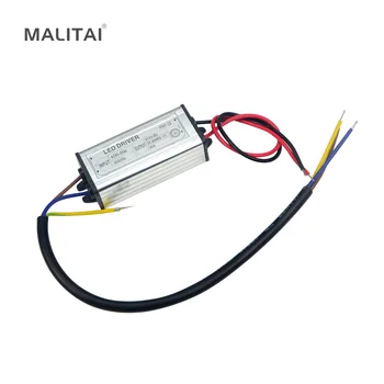 

1Pcs DC 24V-38V 20W 600mA Power Supply Floodlight LED Driver (10 series 2 parallel) lighting Transformer IP67 Waterproof Adapter