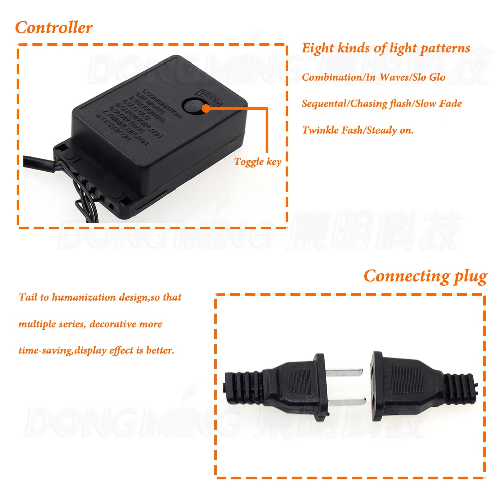 Рисунок 6 - СВЕТОДИОДНАЯ Гирлянда для рождественской елки
