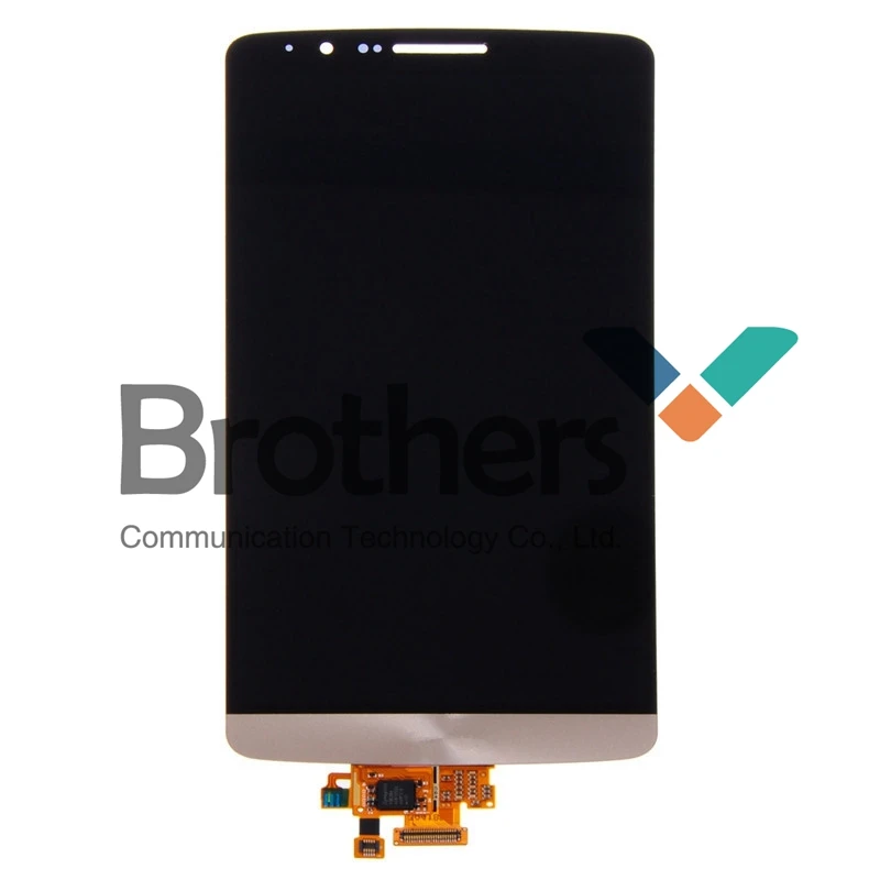 

10Pcs/ a lot Wholesale White/Gold /Gray LCD + Digitizer Full Assembly For LG G3 D830 D850 D851 D855 VS985 LS990 F400L Free Ship