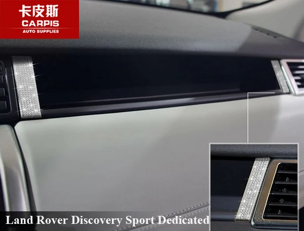 Хромированная Крышка центральной панели управления автомобилем для Land Rover Discovery