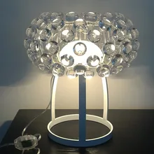 Moderno Foscarini Caboche acrílico bola clara mesa Luz escritorio lámpara de escritorio Lampadas Vintage para el hogar dormitorio cabecera escritorio iluminación