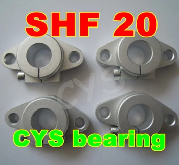 

50pcs/lot SHF20 Linear Rail Shaft Support / Linear Rod shaft Support XYZ Table CNC Flange Horizontal Shaft Support