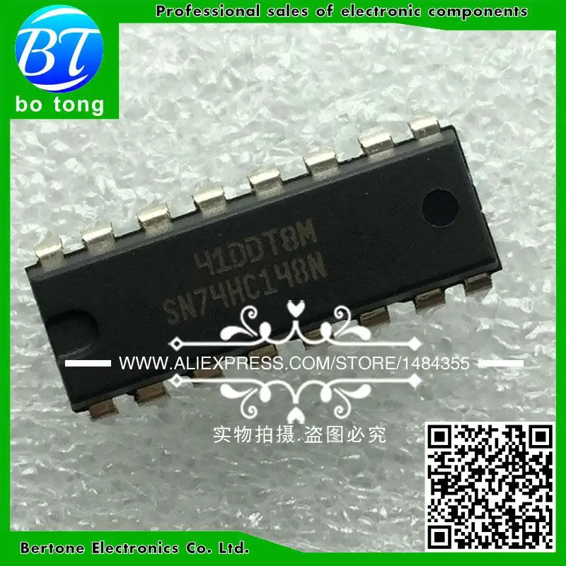 

100PCS SN74HC148N DIP16 SN74HC148 DIP 74HC148N 74HC148 new and original IC