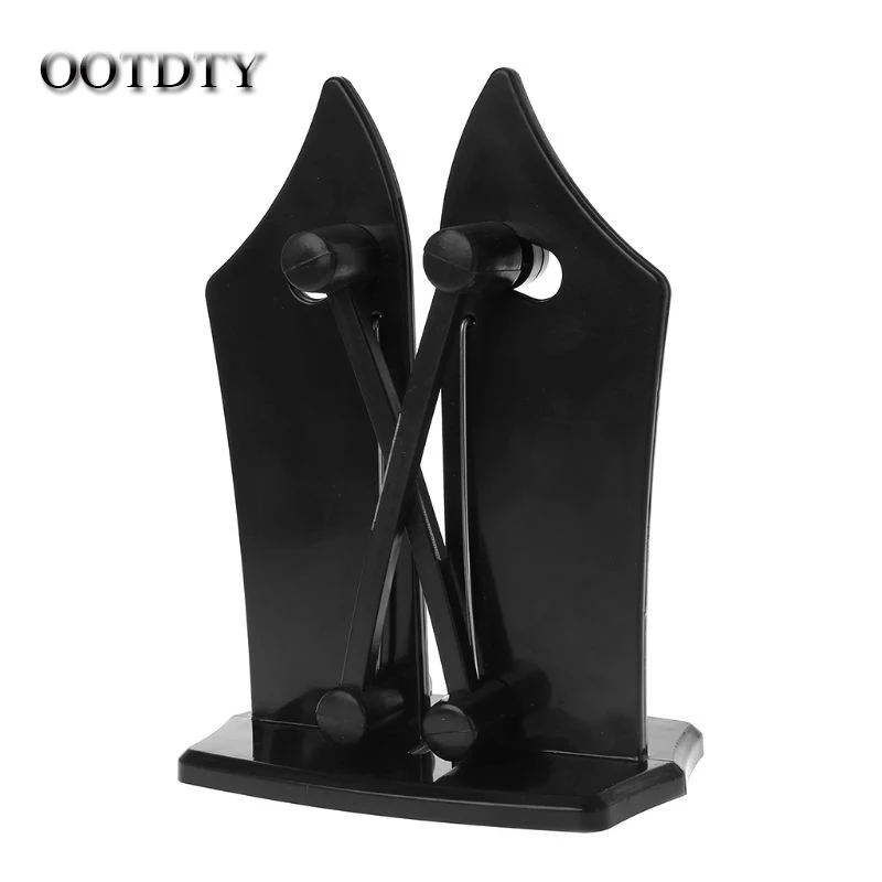 

OOTDTY Professional Kitchen Knife Sharpener Sharpening Stone Stainless Steel Edge Grit Grinder Household Tool