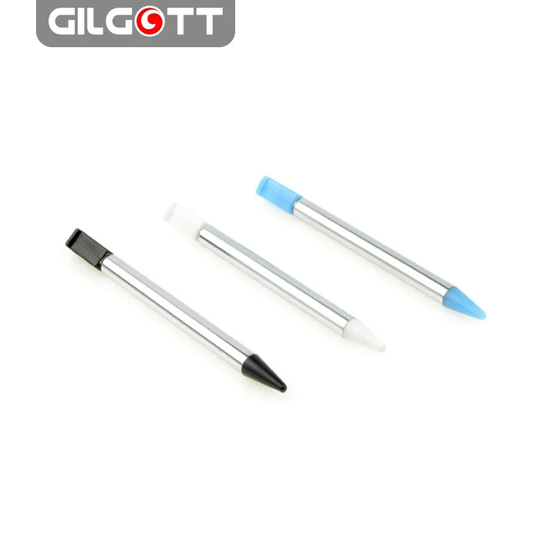 3pcs Colors Metal Retractable Stylus Touch Pen for Nintendo 3DSpen 3ds