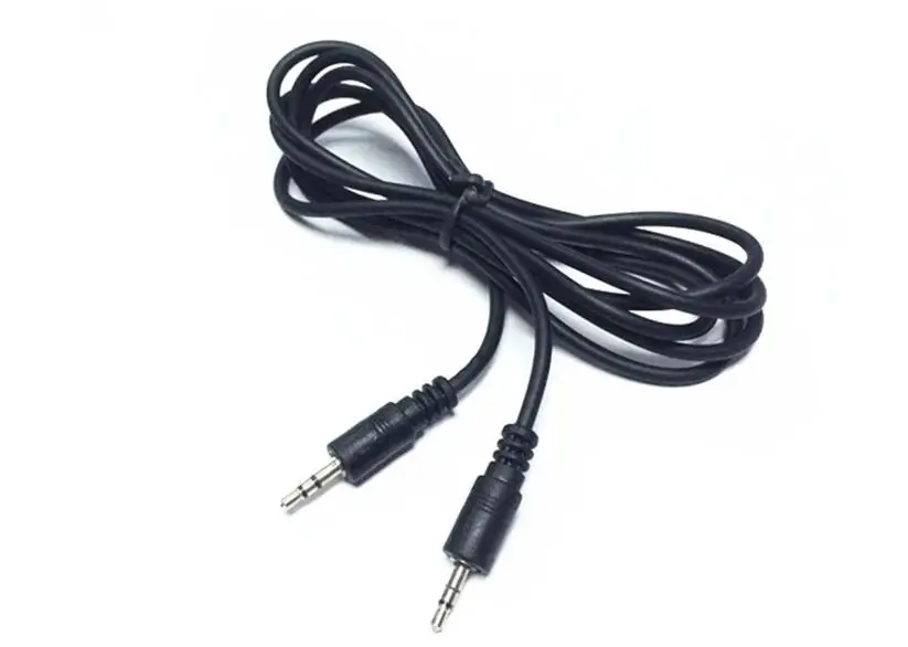10pc 5Ft 1 5M 2 5mm jack Male To 2 5mm Male Stereo Headset Audio Aux Cable Cord for MP3 MP4 Headphone Phone GDeals