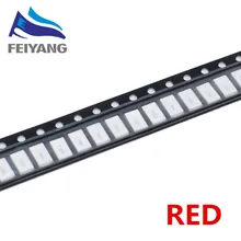 1000 шт. 5630/5730 SMD/SMT красный SMD 5730 светодиодный поверхностный монтаж Красный 2,0~ 2,6 в 620-625nm ультра Birght светодиодный Диод чип 5730 красный