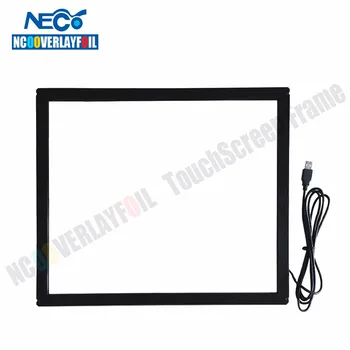 

Free shipping 17 inch Multi-touch IR touch screen panel 2 Points touch USB 4:3 format with Glass For LCD/LED Monitor and PC..