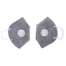 2 шт. одноразовая Пылезащитная маска с активированным углем угольный сажевый фильтр респиратор