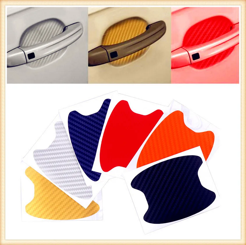 

Car Protection Film Door Handle Sticker for Renault Nepta Altica Zoe Sand-up Volkswagen vw Phaeton 6.0 MK7 Golf 7 FIAT Uno