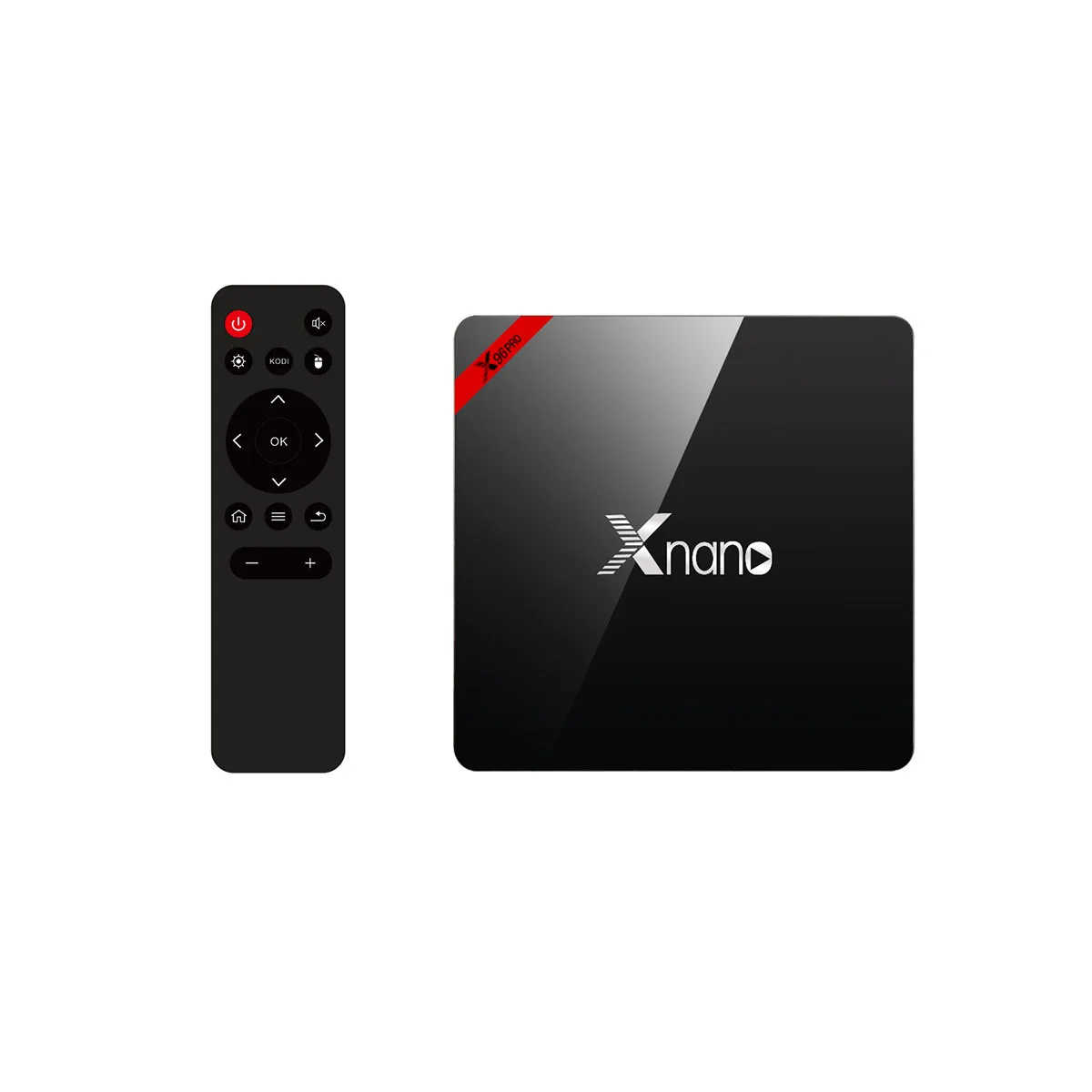 X96 Pro Xnano Smart tv Box Amlogic S905X четырехъядерный комплект верхней коробки 2 г + 16 г Android 6,0 Marshmallow HDMI 2.0A 4 к KD медиаплеер