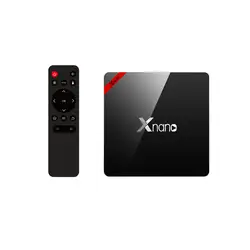 X96 Pro Xnano Smart tv Box Amlogic S905X четырехъядерный комплект верхней коробки 2 г + 16 г Android 6,0 Marshmallow HDMI 2.0A 4 к KD медиаплеер