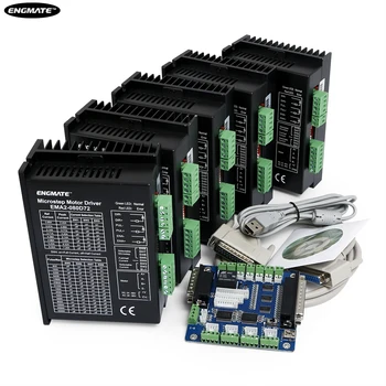 

5 Axis DIY CNC Kit & EMA2-080D72 Stepper Drivers For Nema 23, Nema 34