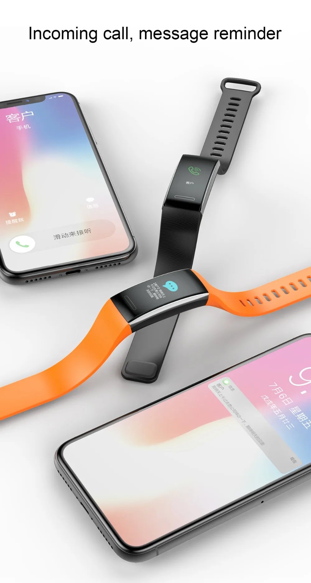HI15 Smart Band IP67 Waterproof Pedometer Heart Rate Monitor Tracker Fitness Wearable Device Smartband Smart Bracelet pk mi band (11)