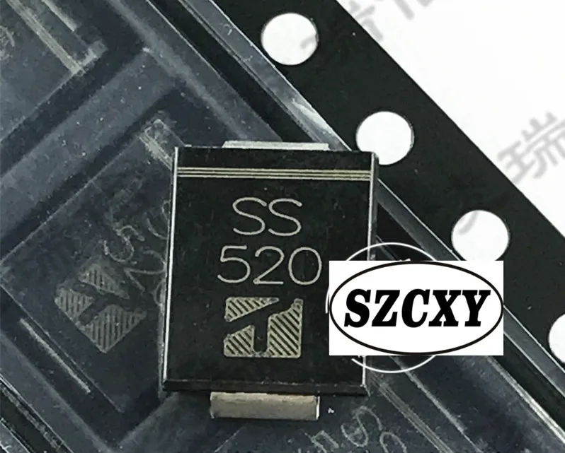 Новинка DO-214AB SS520 5A/200V диод Schottky SMC | Электроника