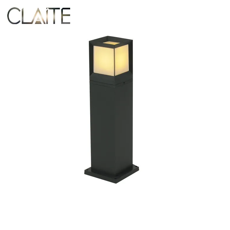 

CLAITE Outdoor LED Garden Light Waterproof Lawn Lamp Modern Aluminum Pillar Light Landscape Park Lamp Street lights AC90-260V