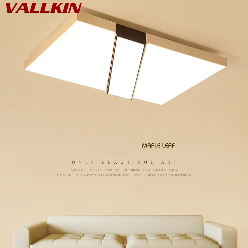 

Living Room Lighting Ceiling Lights Rectangle Simple Modern Home Personality Creative LED Ceiling Lamp Restaurant Master Bedroom