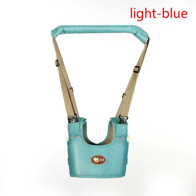 Ходунки для малышей, детский рюкзак-поводок, Поводок для детей, Детский ремень для обучения ходьбе, детский ремень, Детские поводки для безопасности - Цвет: light-blue
