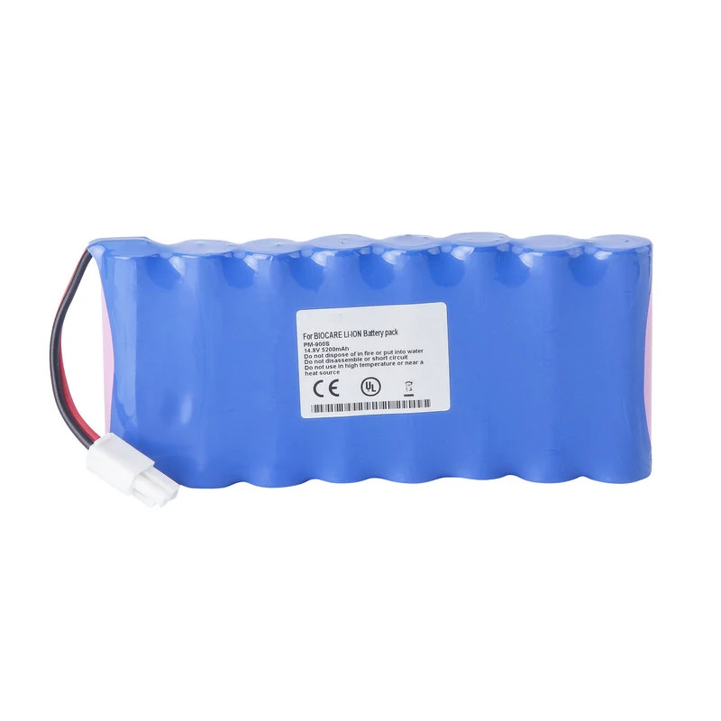 

5200mAh News Electrocardiogram machine battery for Biocare PM900 4S2P18650 PM900S