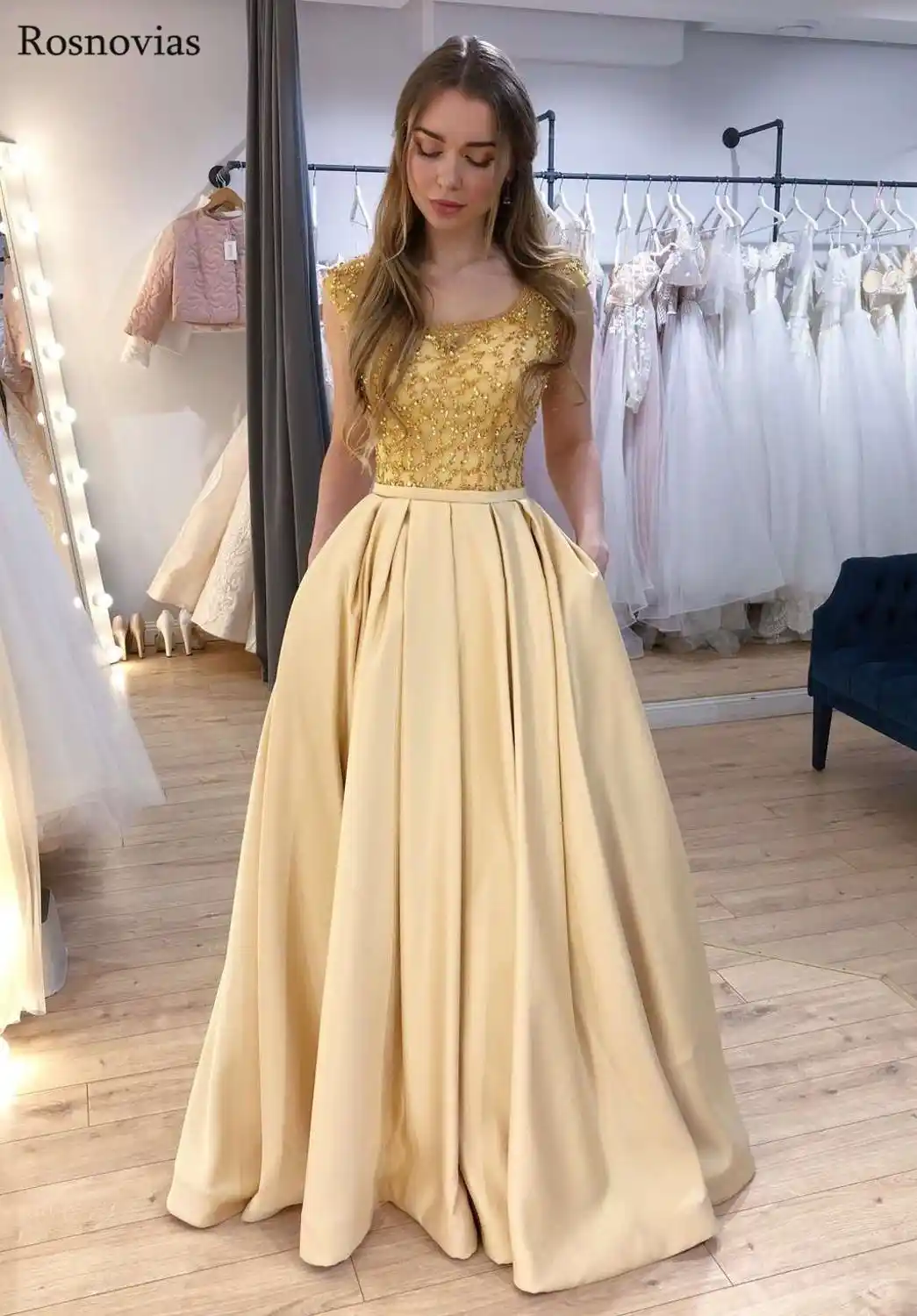 Vestidos de noche para jovenes elegantes largos Clearance