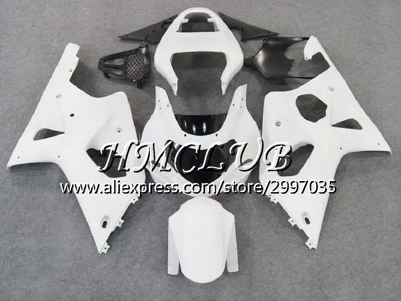 No. 23 Gloss white Оранжевый черный+ бак для SUZUKI GSXR1000 K3 GSXR-1000 2003 2004 кузов 32HC образования легкой пены. 3 GSX R1000 03 04 GSX-R1000 GSXR 1000 03 04 обтекатель - Цвет: No. 23 Gloss white