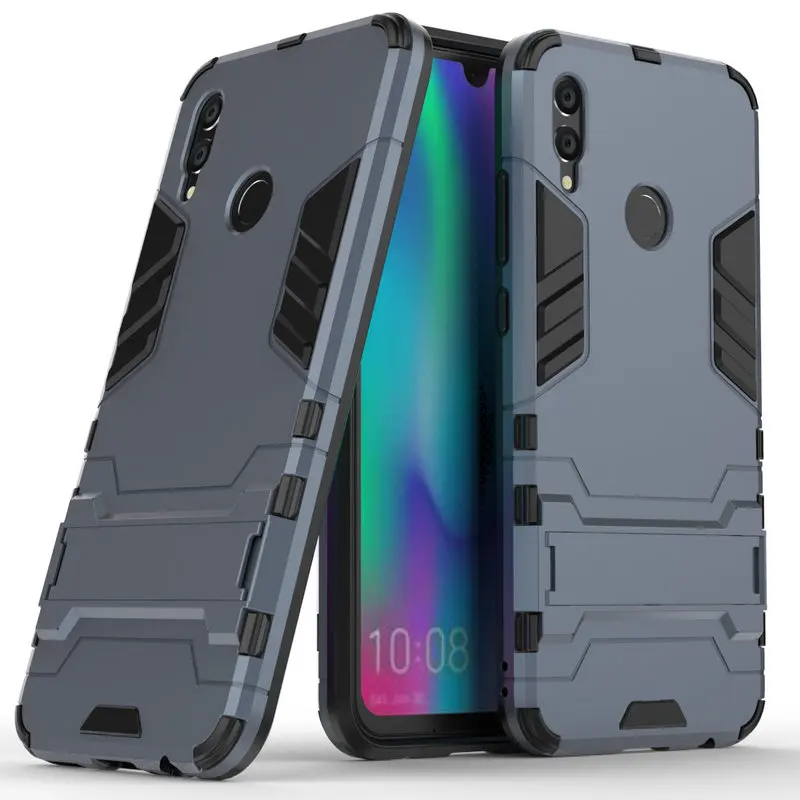 

Armor Shock Proof Case For Huawei Honor 10 Lite 3D Shield PC+Silicone Phone Case Cover For Huawei Honor 10 Youth Case Capa