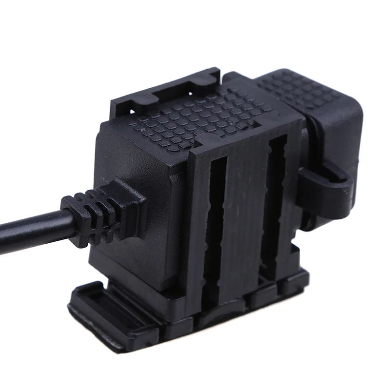  Universal Motorrad USB Ladegerät Adapter Elektrische Fahrrad Bike Lenker Netzteil Port Outlet Steck