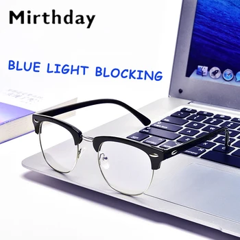 

Computer Glasses Anti Blue Ray Glasses Optical Eye Spectacle UV Blue Light Blocking Glasses Gaming Filter Eyewear Rivet