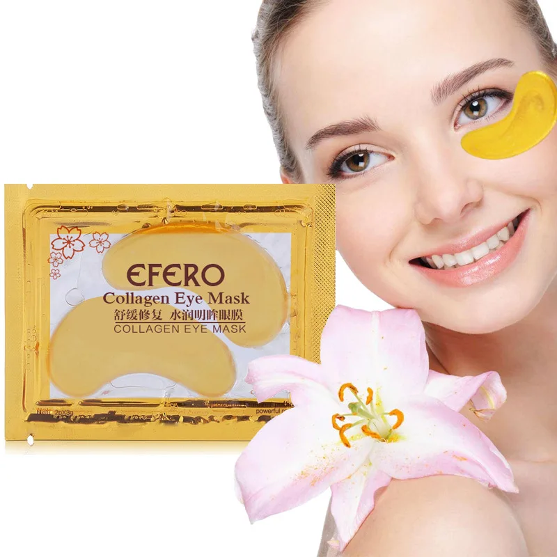 

10pcs=5pair Crystal Collagen Eye Mask Anti Wrinkle Face Mask for the Eye Dark Circle Remover Gel Eye Patch Eye Skin Care Patches