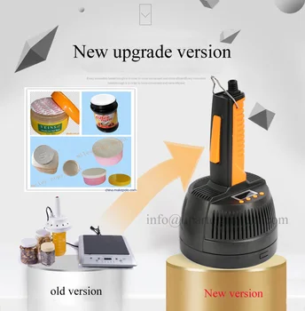 

Handheld plastic bottle caps aluminum foil sealing machine