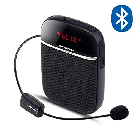 

T3 1000MAH Bluetooth Speaker FM Radio TF Card Music Player With UHF Wireless Microphone Noise Reduction HiFi Voice Amplifier