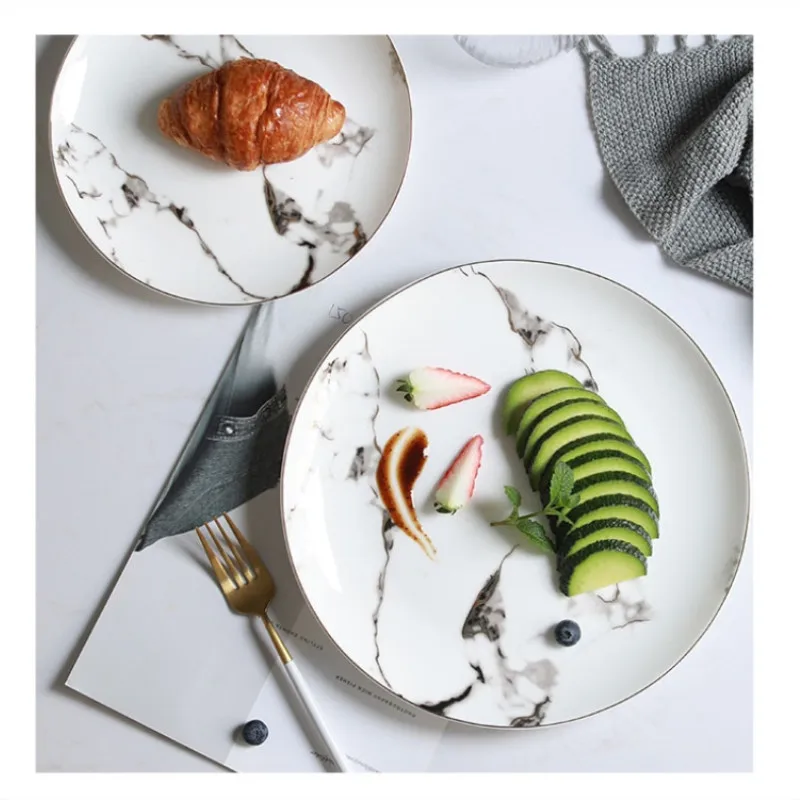 Modern Simplicity Style Marble Plates (3)