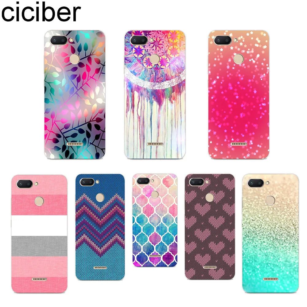 

ciciber Color art For Xiaomi Red 6 5 4 3 A X S Pro Plus S2 Soft TPU Cover Clear Back for Redmi Note 6 5 4 3 X A Pro Phone Cases