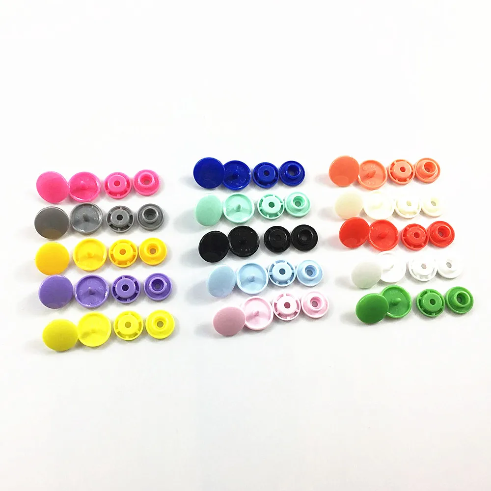 150 Наборы 12 мм T5 круглые пластиковые застежки-кнопки для одежды аксессуары для детской одежды ремесло+ 1 набор щипцы для кнопок инструмент