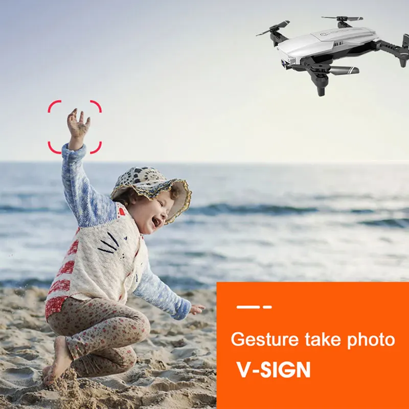 Najtaniej Z1 Wifi FPV Mini Drone z 1080P 4K kamera hd optyczne pozycjonowanie przepływu sterowanie gestami zdalnie sterowany quadcopter Vs sg106 Visuo xs816 Dron