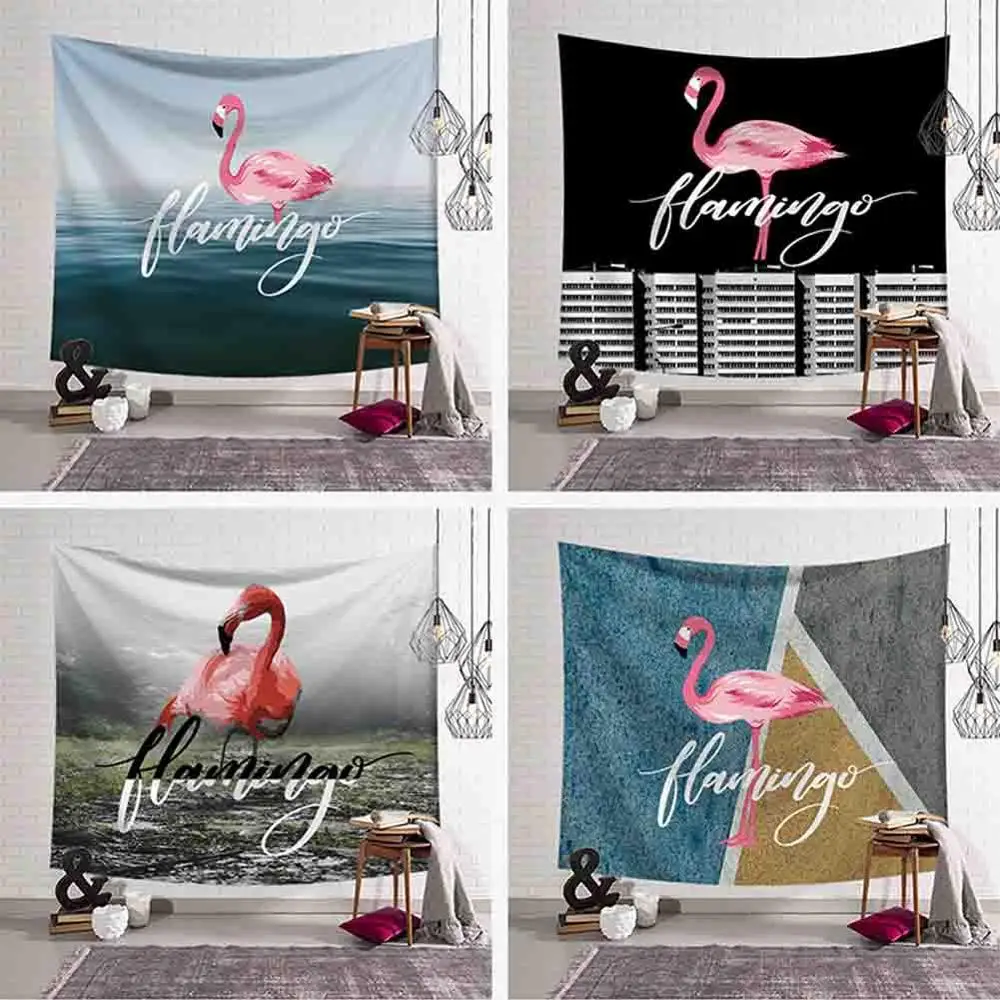 Pink Flamingo Tapestry