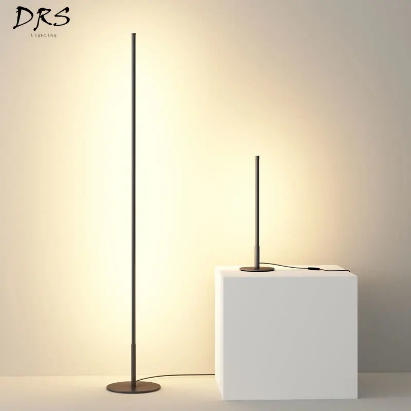 

Nordic Minimalist Table Lamp Modern Bedroom Bedside Standing Lamp Atmosphere Simple Fashion Living Room Study Led Lighting